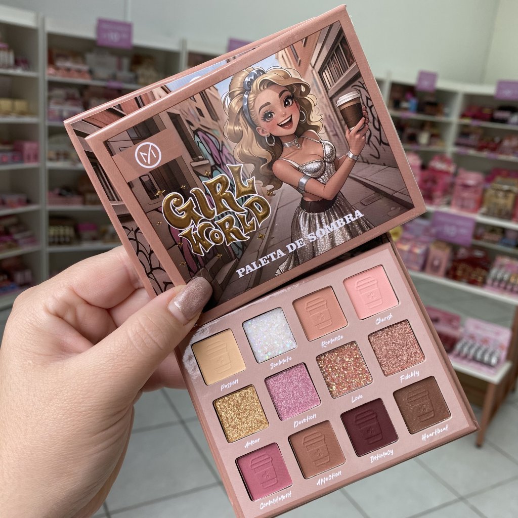 Paleta De Sombra Girl Word (05) MY8588-B - My Life SOM0286