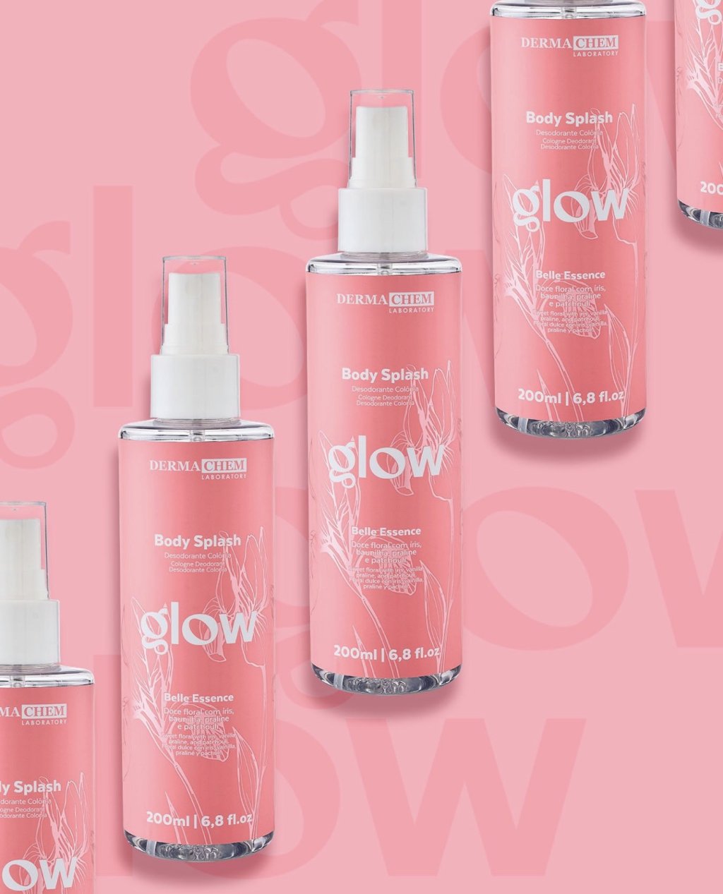 Body Splash Glow Belle Essence - Dermachem PBS0121