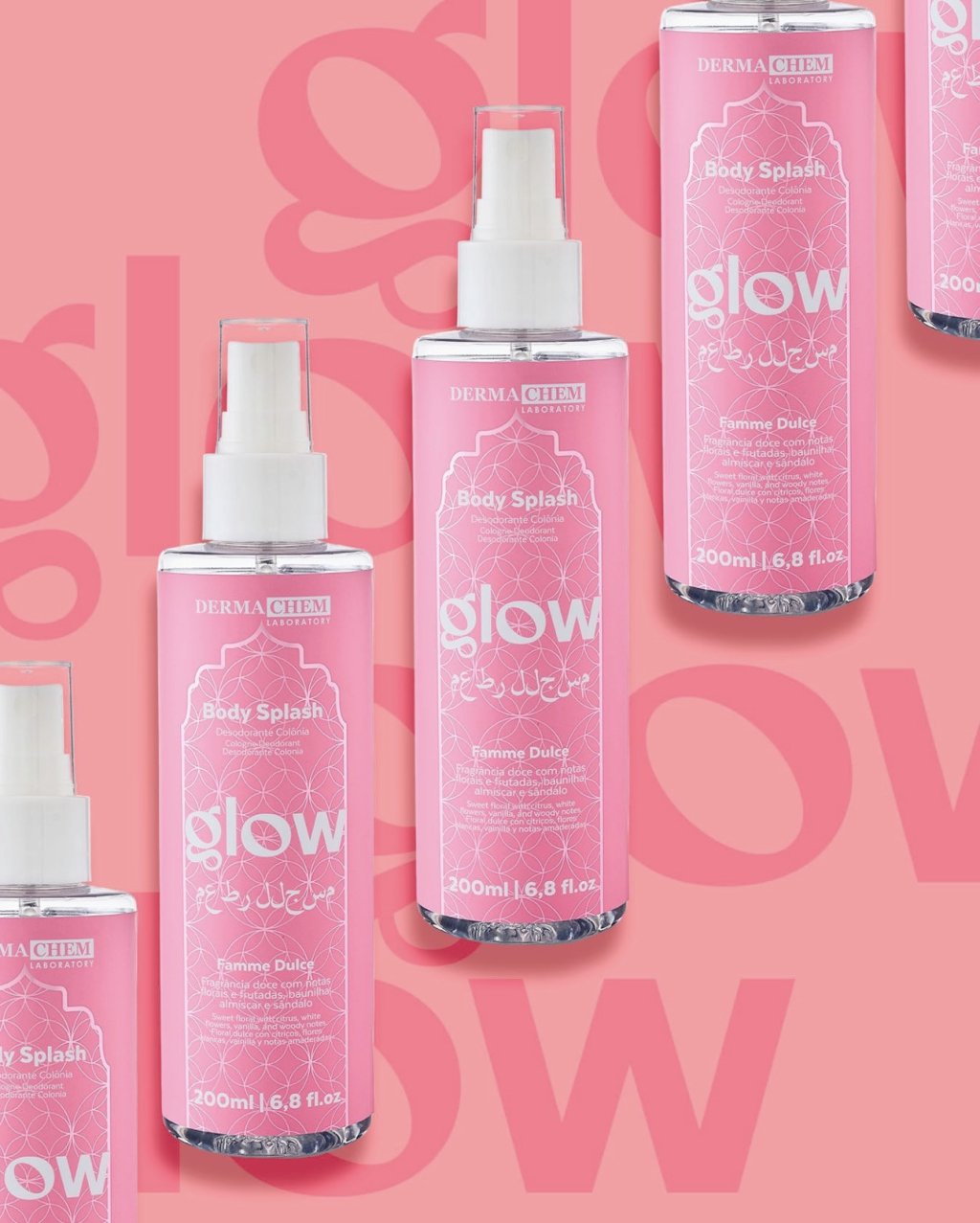 Body Splash Glow Femme Dulce - Dermachem PBS0123