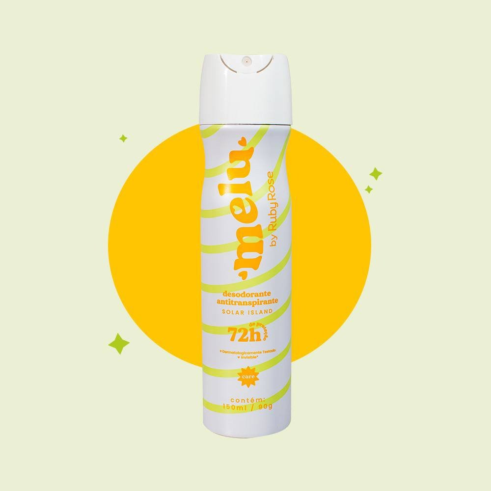 Desodorante Antitranspirante Spray Solar Island - Ruby Rose PBS0133