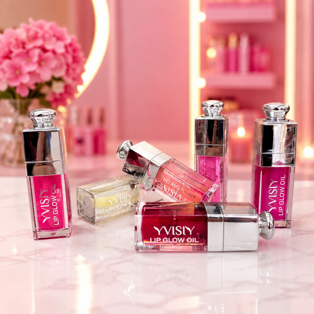 Lip Oil Glow efeito espelhado VS3016 - Yvisiy 