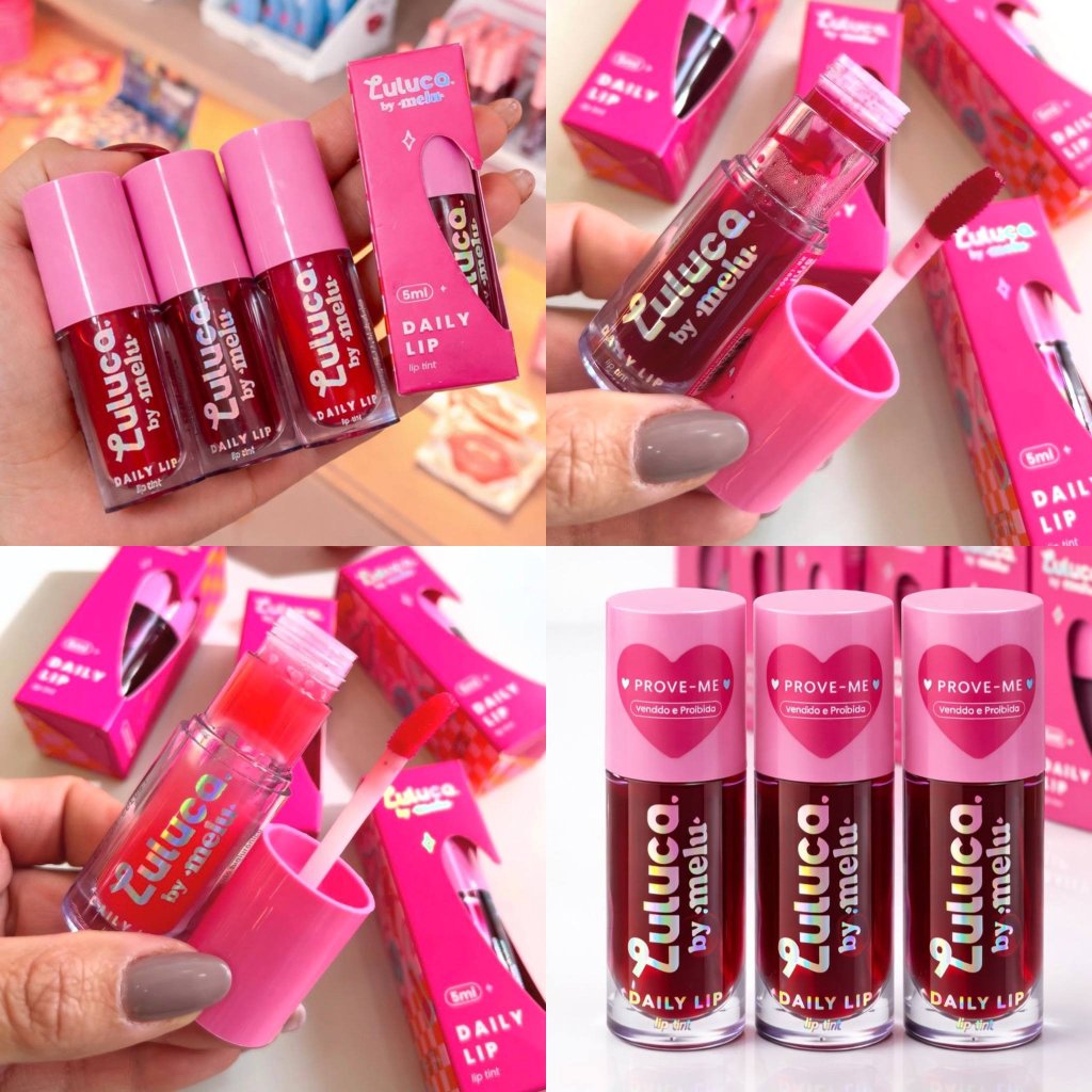 Lip Tint Daily Luluca By Melu - Ruby Rose