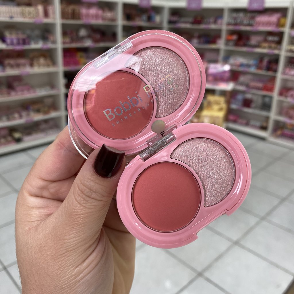 Paleta 2 em 1 shine+blush (01) BB5213 - Bobbi Rara BLU0173