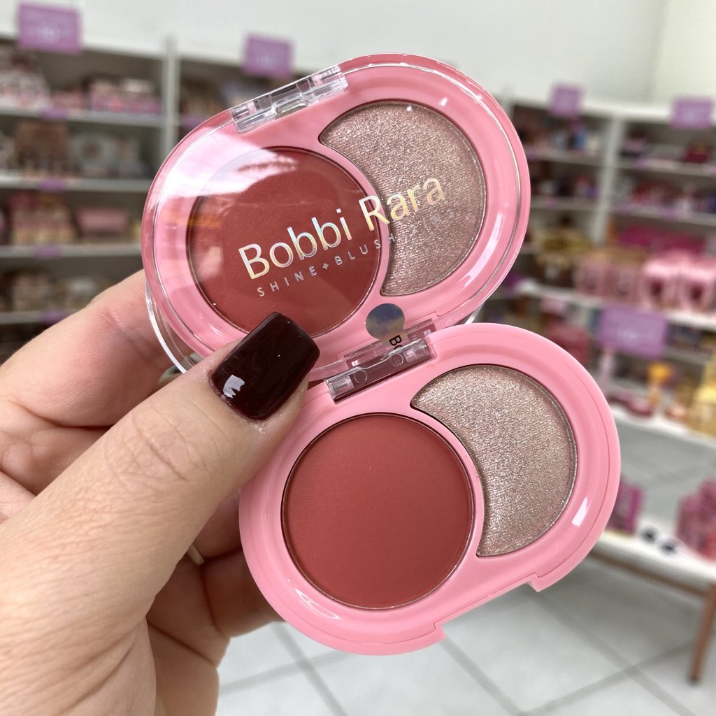 Paleta 2 em 1 shine+blush (04) BB5213 - Bobbi Rara BLU0176