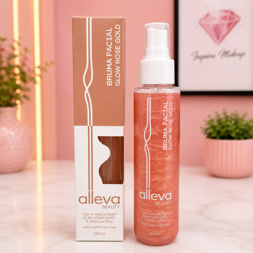 Bruma Facial Glow Rose Gold - Alleva BRFX0052