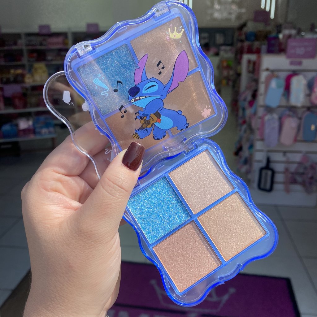 Paleta De Iluminador 4 Cores 3d Stitch XXY-011 (01) - Highlight ILU0140