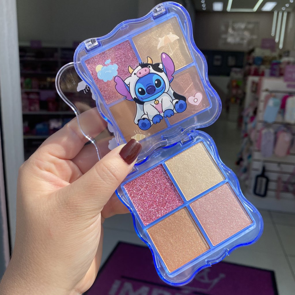 Paleta De Iluminador 4 Cores 3d Stitch XXY-011 (03) - Highlight ILU0142