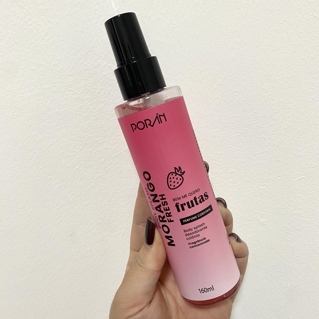 Body Splash Morango Fresh - Poran - PBS0019