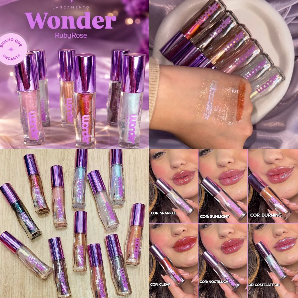 Gloss Labial Wonder - Ruby Rose (Grupo 2) GLOS0412