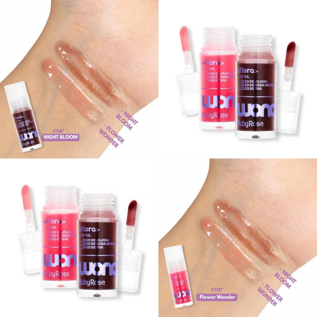 Lip Oip <Flora> Linha Wonder - Ruby Rose GLOS0414