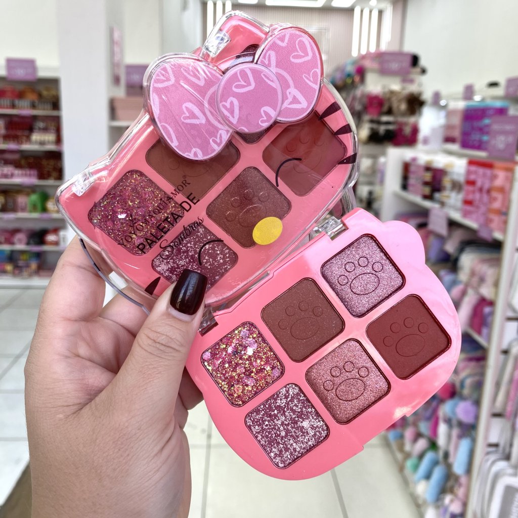 Paleta De Sombra Hello Kitty (02) YYC-0139 - YoyoMaquiamor SOM0289