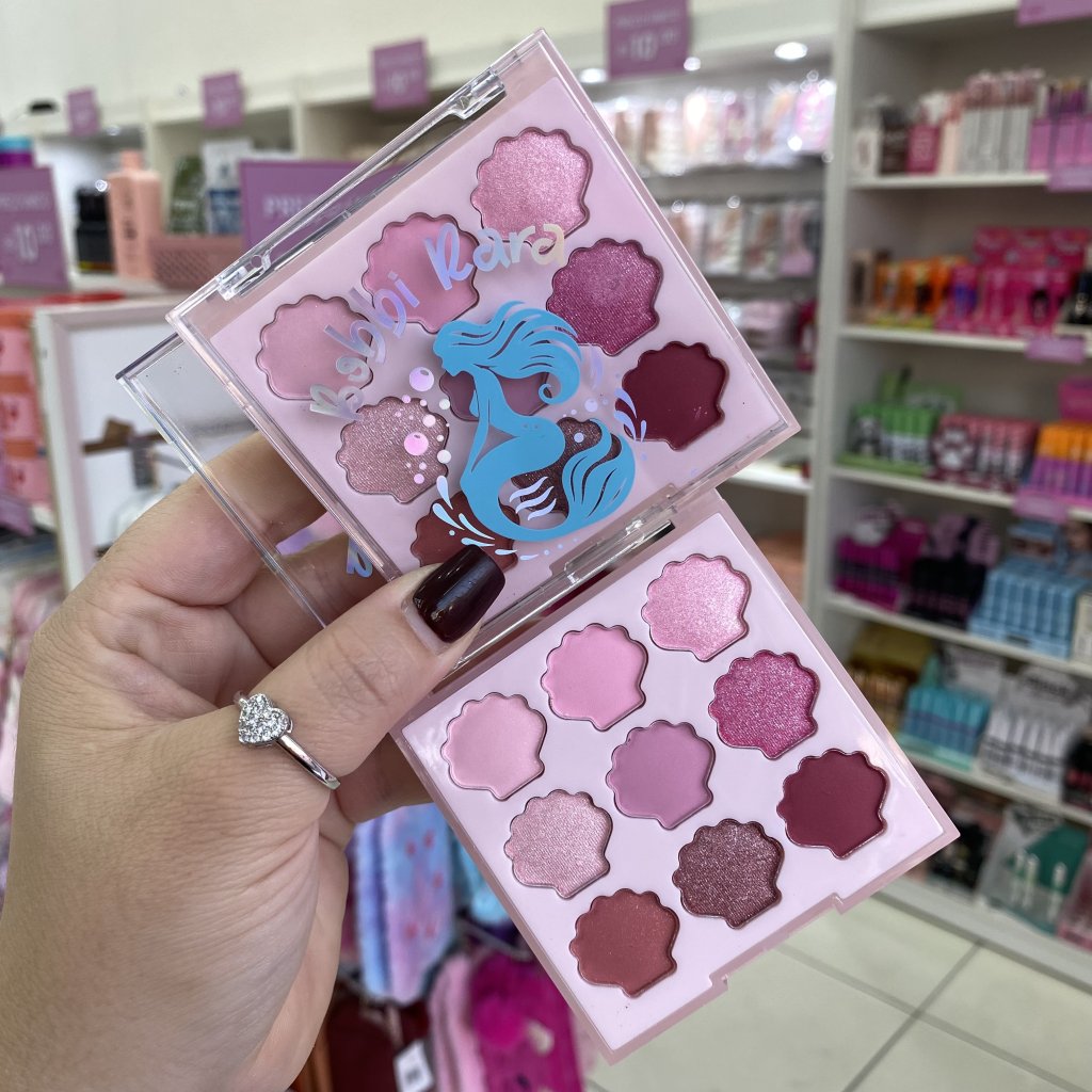 Paleta De Sombras 9 Cores Sereia (01) BB5234 - Bobbi Rara SOM0293