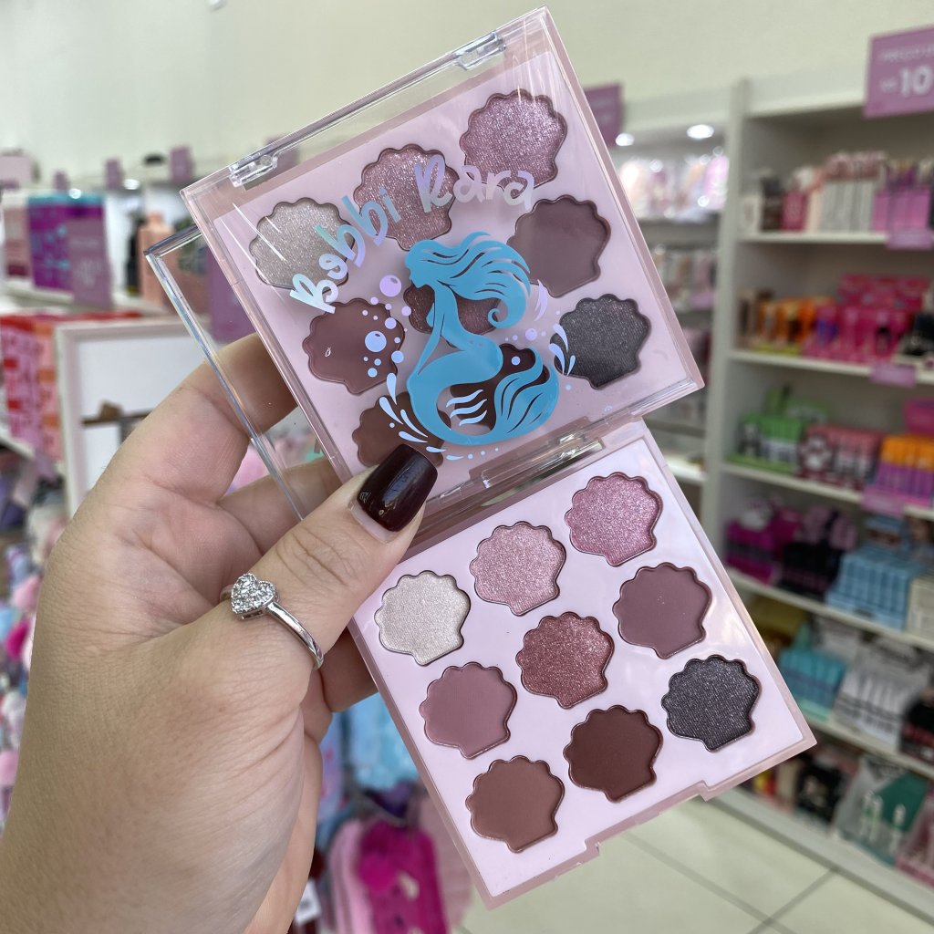 Paleta De Sombras 9 Cores Sereia (02) BB5234 - Bobbi Rara SOM0294
