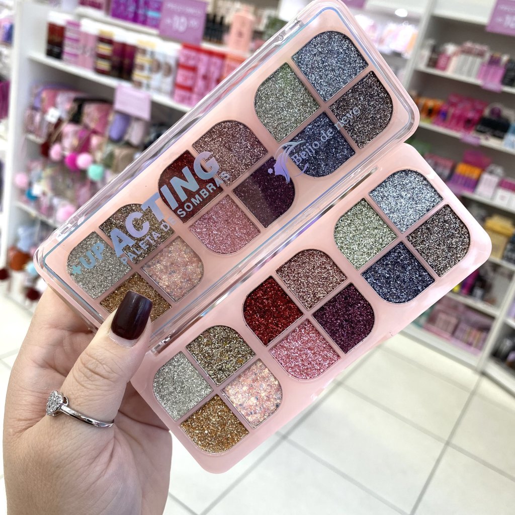 Paleta De Sombras 12 Cores (03) BN7016 - Beijo De Neve SOM0303
