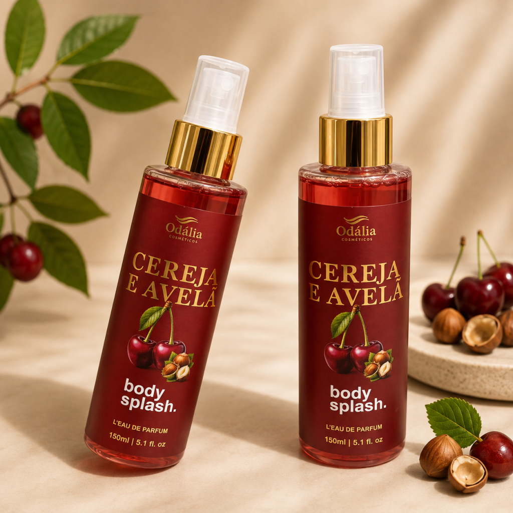 Body Splash Cereja E Avelã - Odália PBS0150