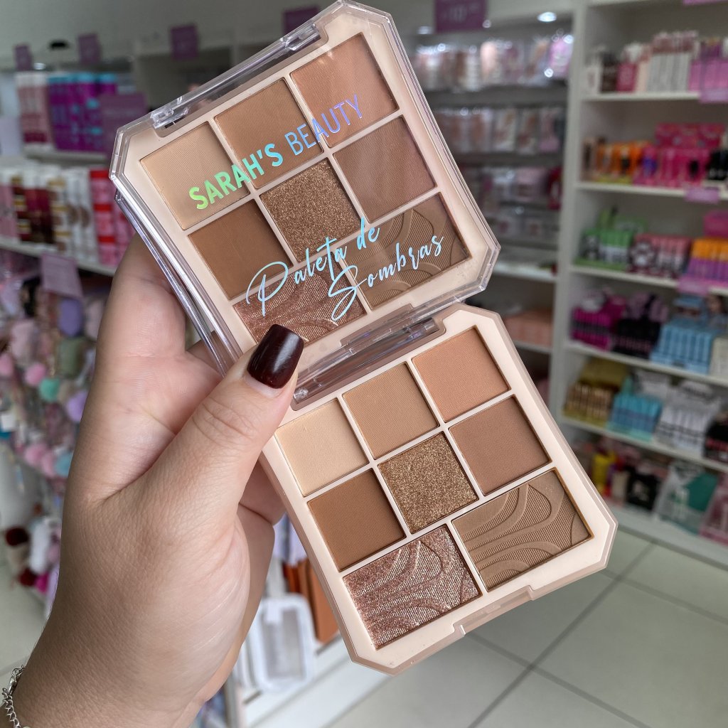 Paleta De Sombras 8 Cores (B) S6769 - Sarah's Beauty SOM0305