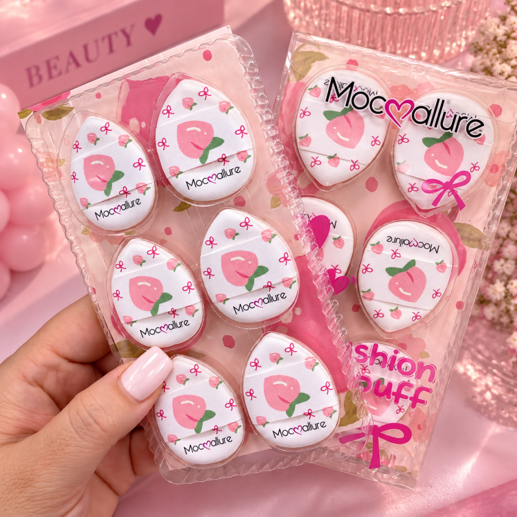 Kit Mini Esponja Puff De Dedo - MocMallure ESP0133
