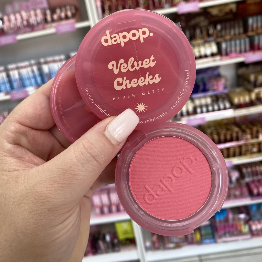 Blush Matte Velvet Cheeks (01) - Dapop BLU0199
