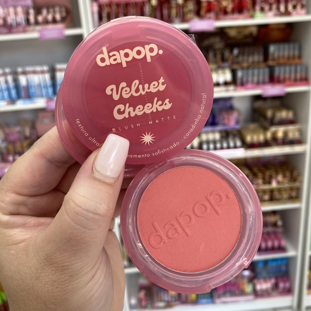 Blush Matte Velvet Cheeks (02) - Dapop BLU0200