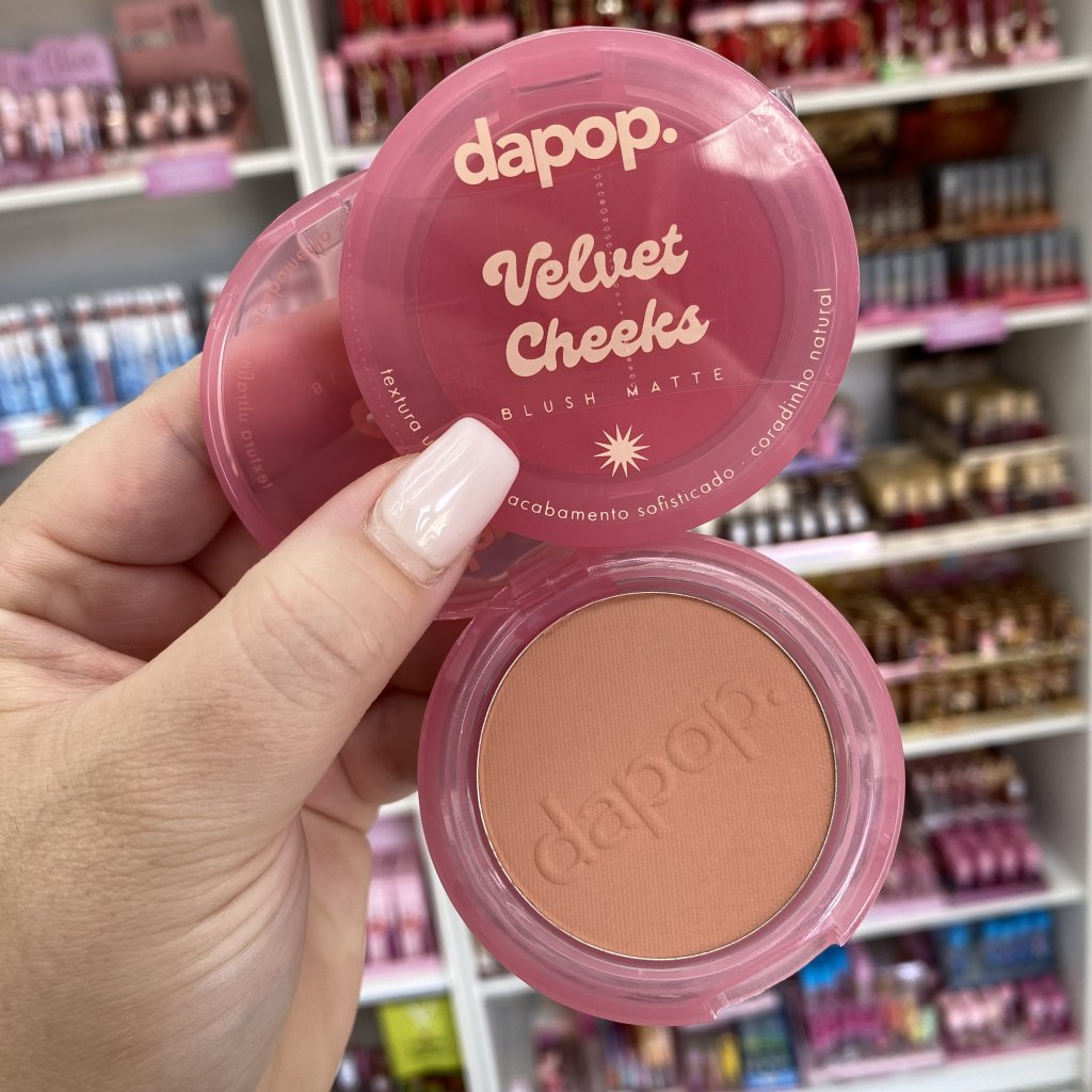 Blush Matte Velvet Cheeks (04) - Dapop BLU0202