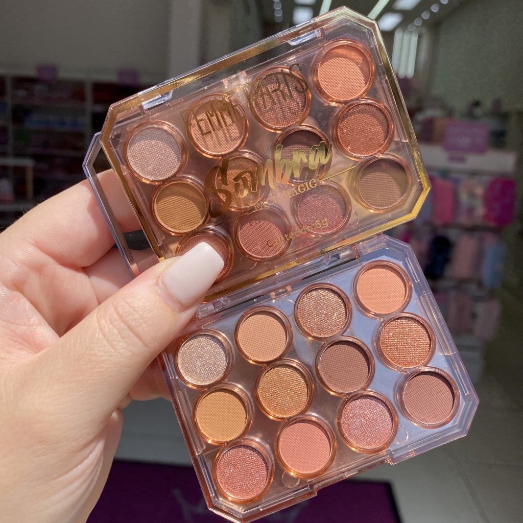 Paleta De Sombra Face Magic (12) FR916 - Femme Paris SOM0319