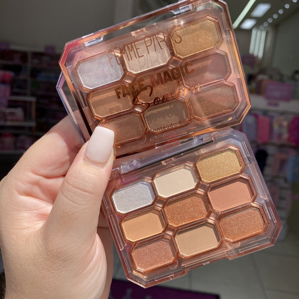 Paleta De Sombra Face Magic (16) FR917 - Femme Paris SOM0315