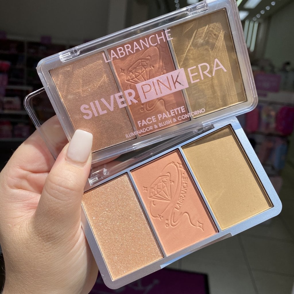 Paleta 3 Em 1 Silver Pink Era (A) LA2402 - Labranche BLU0203