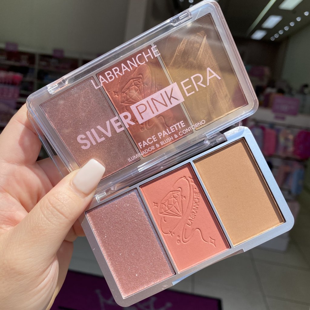 Paleta 3 Em 1 Silver Pink Era (B) LA2402 - Labranche BLU0204