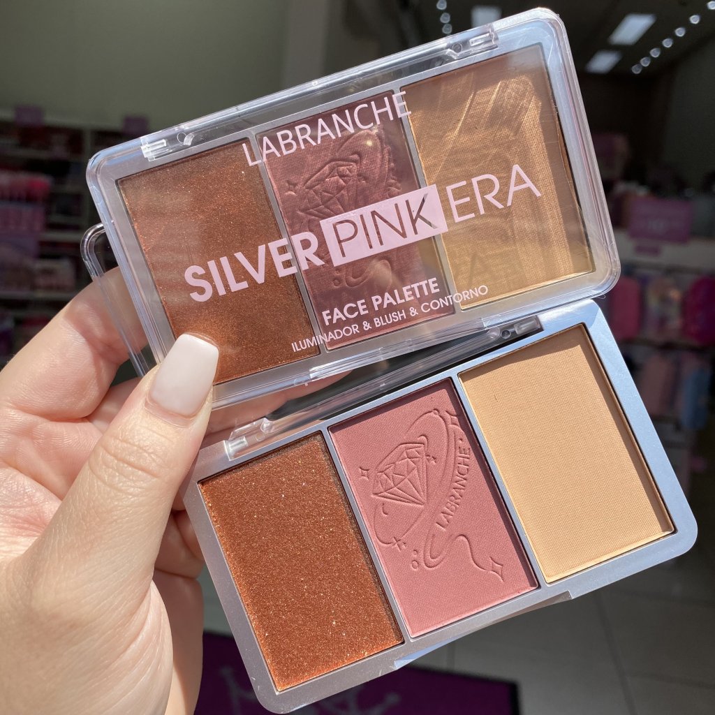 Paleta 3 Em 1 Silver Pink Era (C) LA2402 - Labranche BLU0205