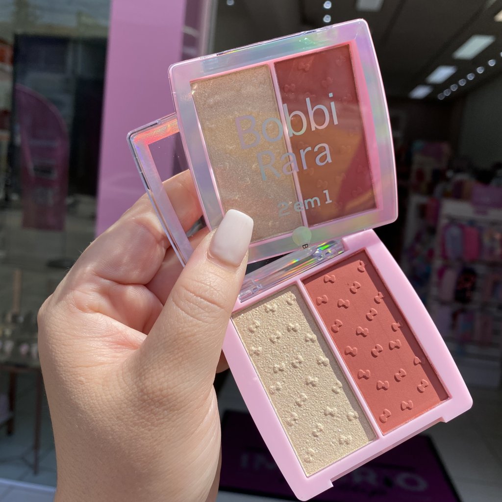 Duo blush e iluminador BB5199 (02) - Bobbi Rara BLU0139