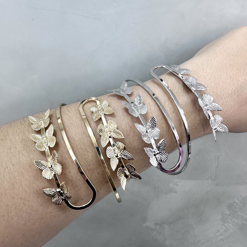 Bracelete bijoux fina modelo borboletas 🦋 