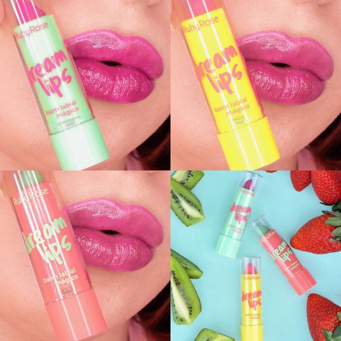 Balm Labial Mágico Dream Lips Ruby Rose - HDLA0018