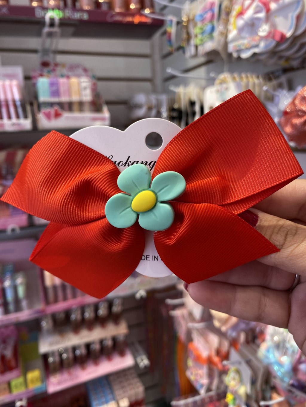 Laço com florzinha