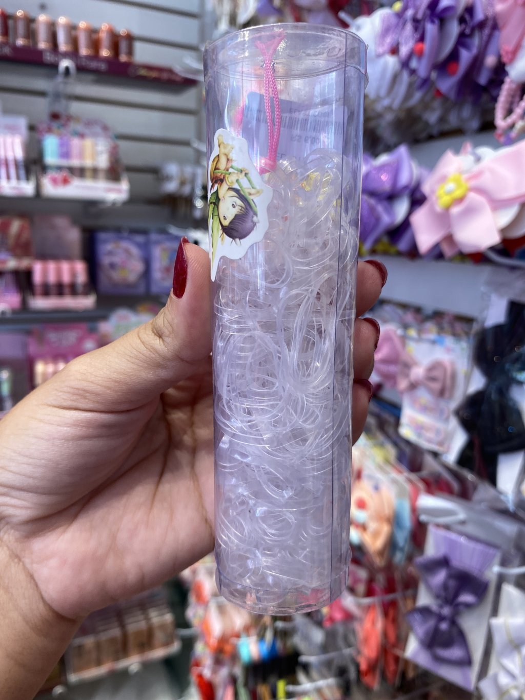 Elástico transparente 