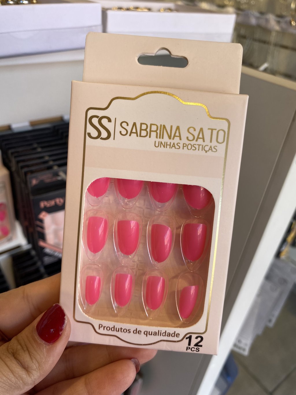 Unha postiça 