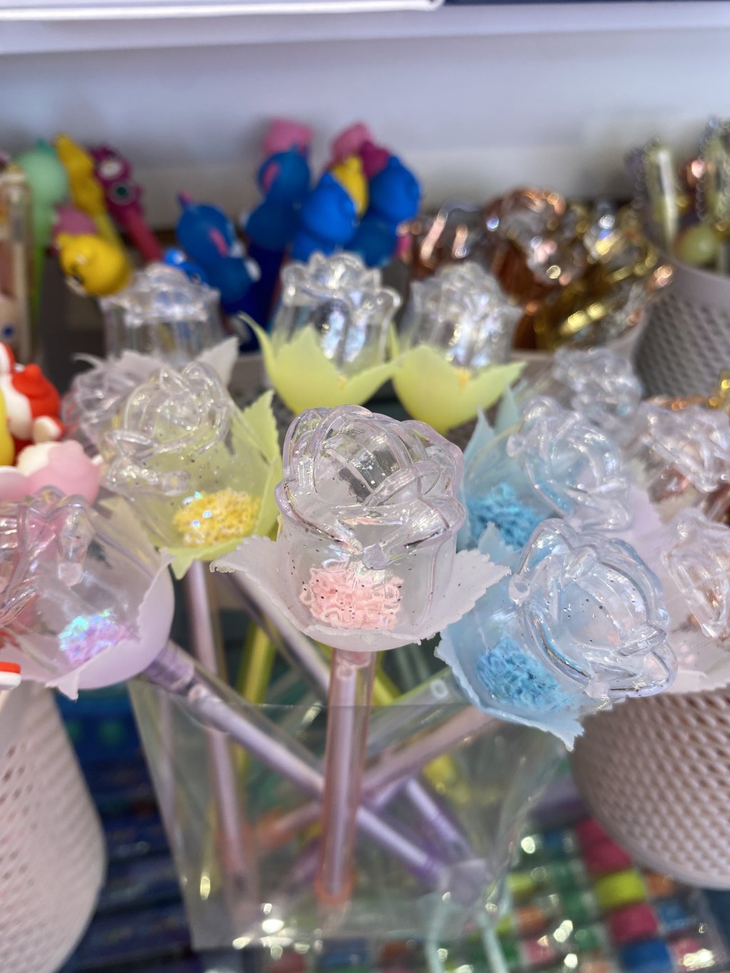 Caneta flor 