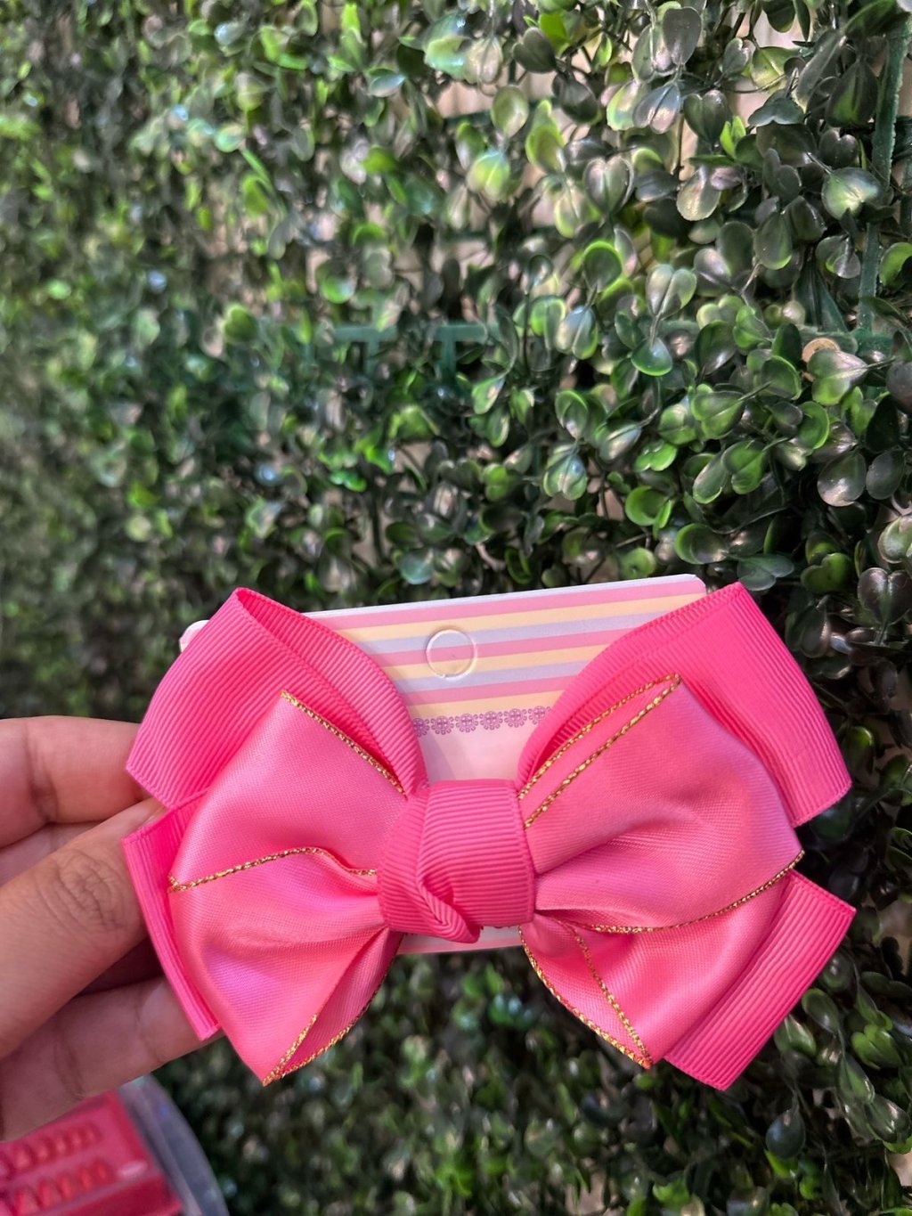 Laço rosa 