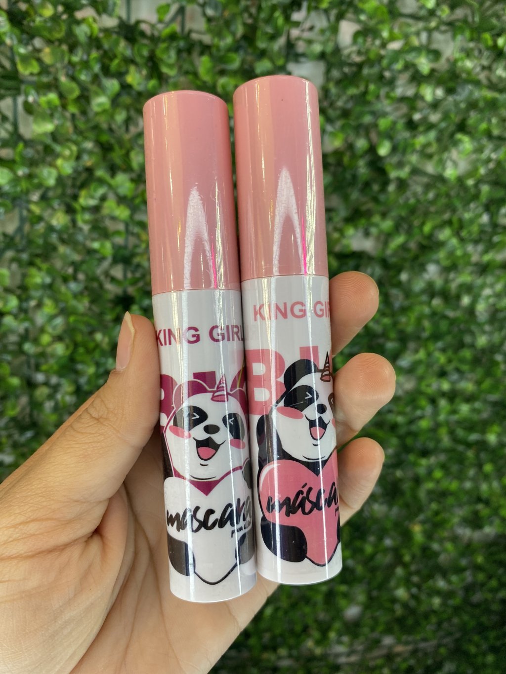 Máscara de cílios panda 