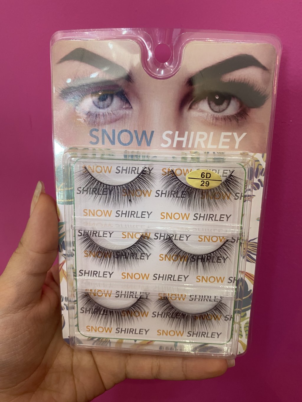 Cílios postiços Snow Shirley