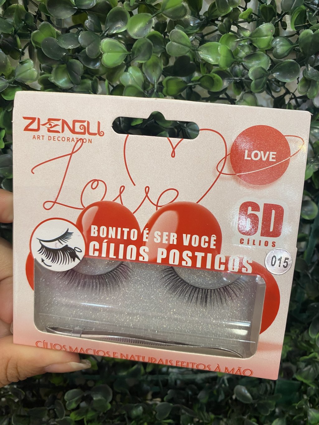 Cílios postiços Love