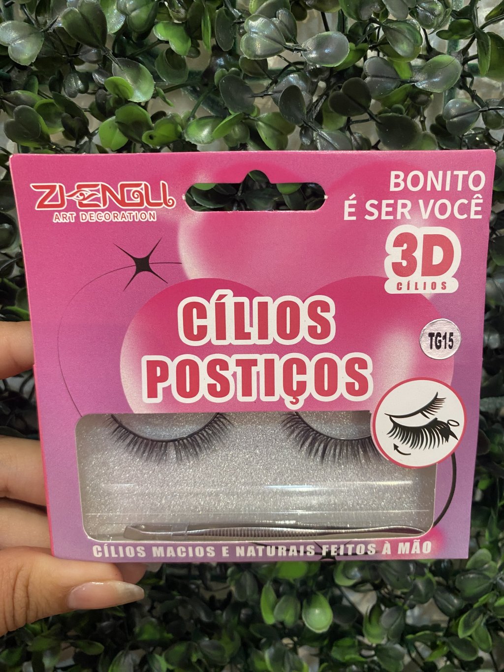 Cílios postiços Zengli
