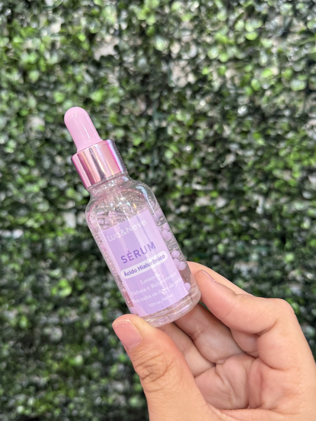 Serum ácido hialurônico lua e neve 