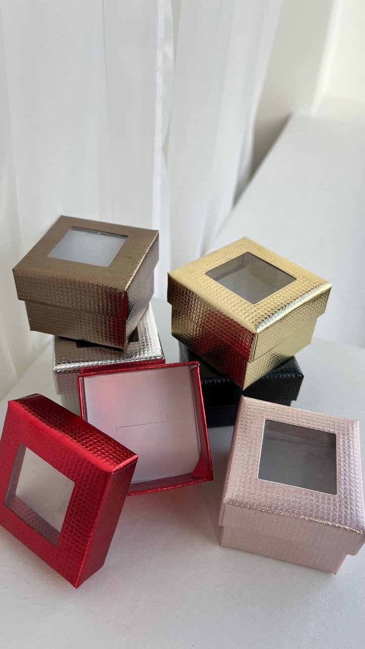 caixinhas com tampa transparente 