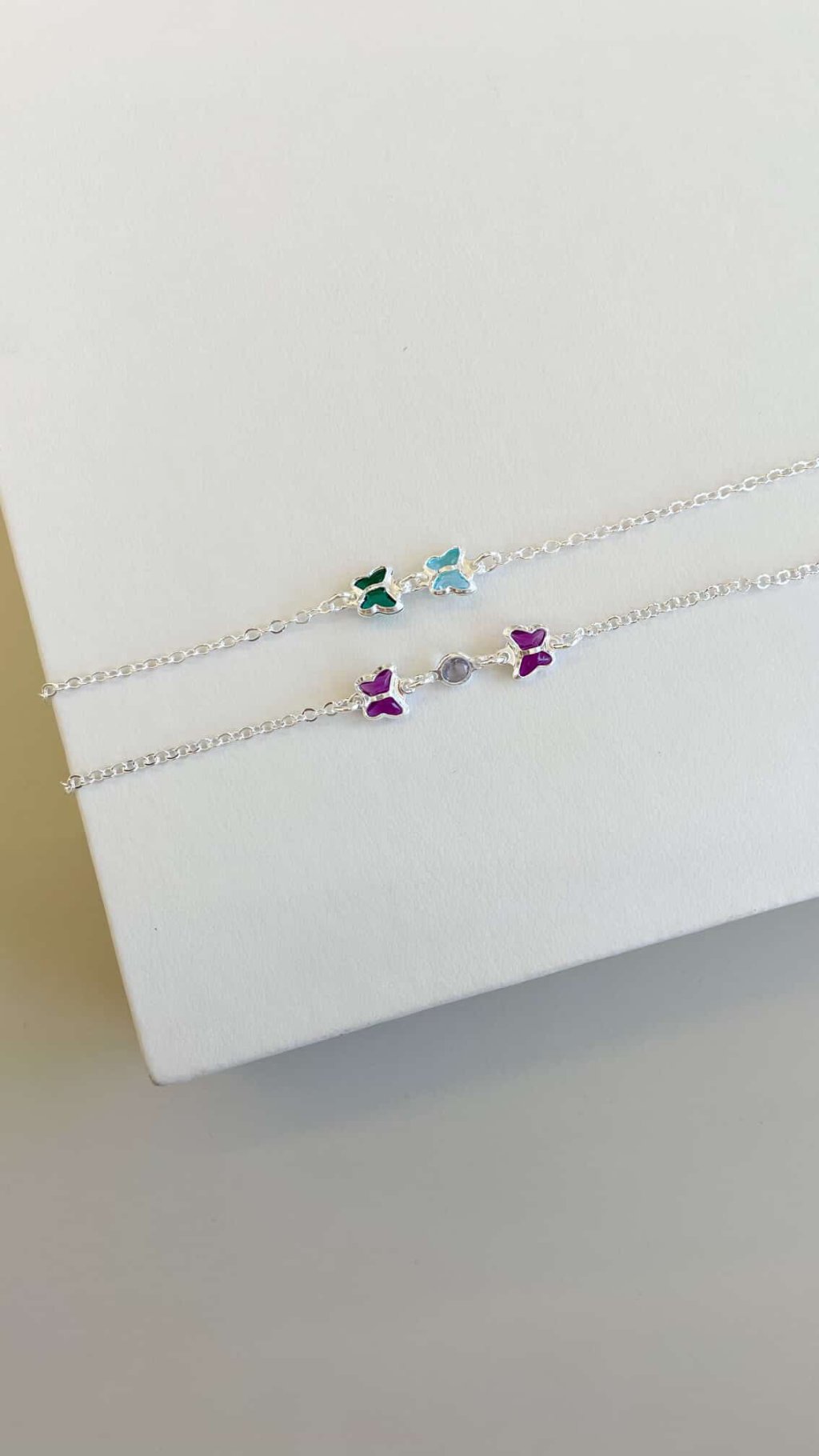 pulseiras infantil borboleta 