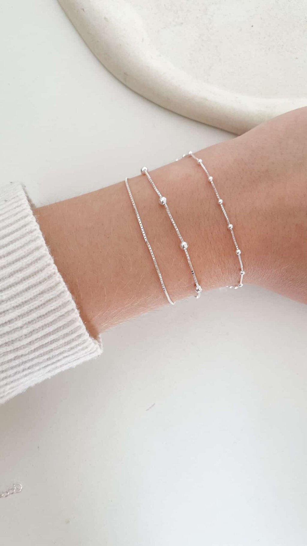pulseira de bolinhas