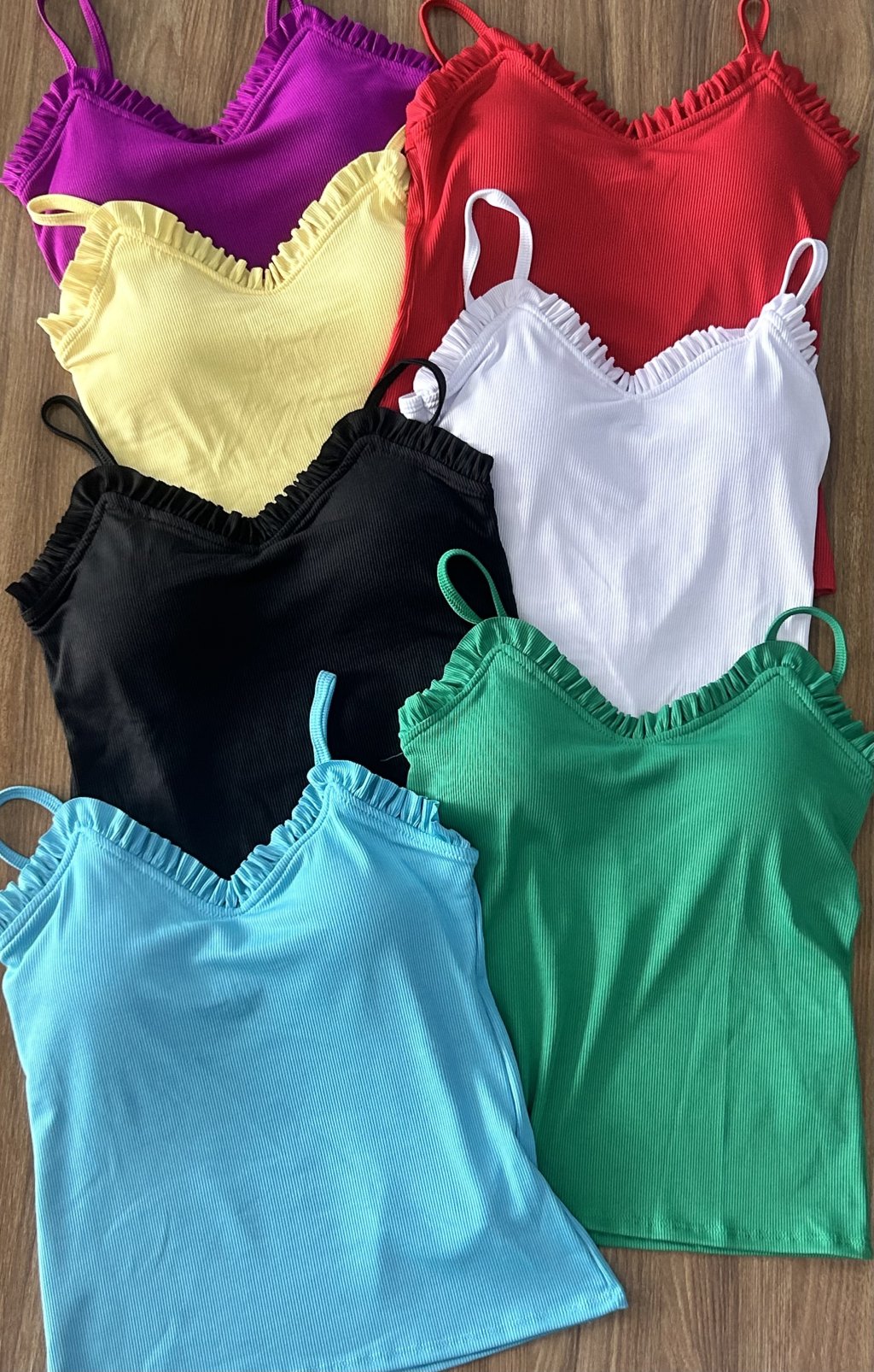Blusa canelada 
