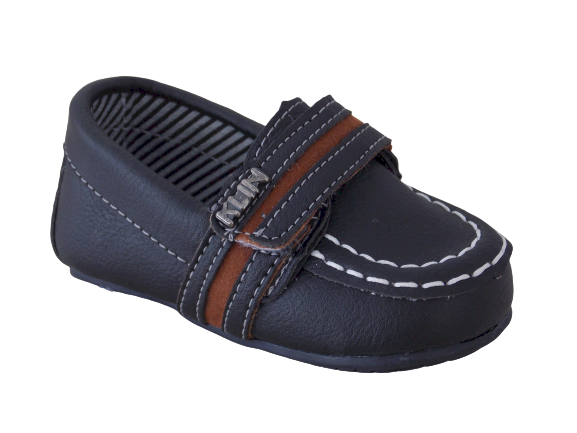 Sapato Mocassim Klin Curumim Preto Imperdivel Cód: 267