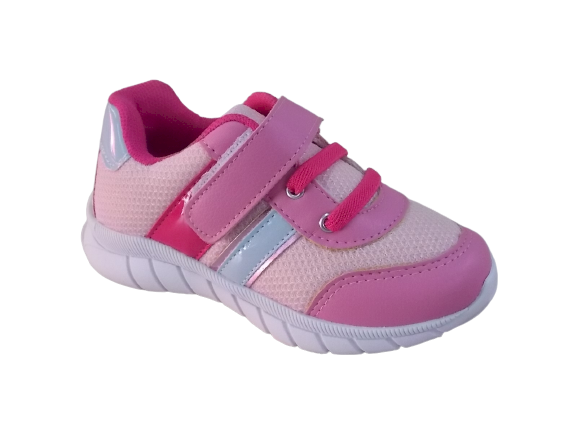 Tênis Infantil Tokpé Menina Rosa Imperdivel Cód: 244