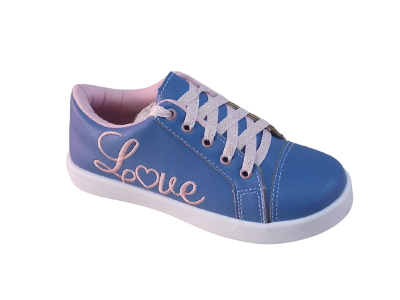 Tênis Infantil Tokpé Menina Love Imperdivel Cód: 310