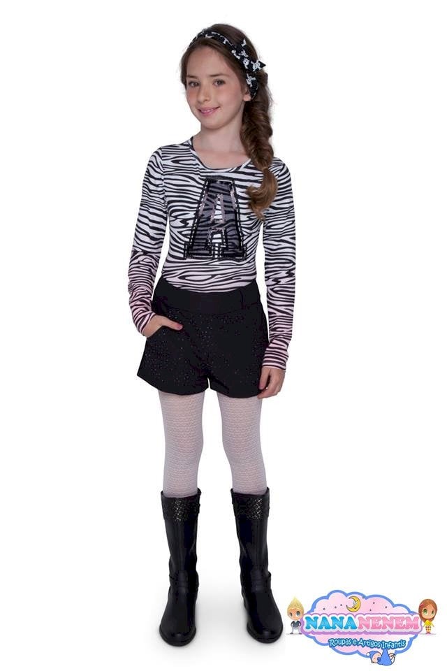 Conjunto Miss Turma Da Malha Linha Luxo Imperdível Cód: 405
